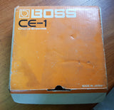 Boss CE-1 Chorus Ensemble *Mint* + Box