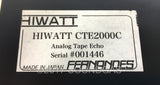 Hiwatt CTE2000C Compact Tape Echo (VOCU)