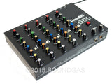 Drumfire DF500 Five Channel Synthesizer Mixer Remote Controls.