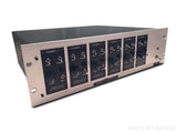 Langevin AM16 x 6 preamps in Marquette Audio Rack