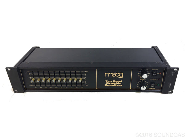 Moog Ten Band Graphic Equalizer