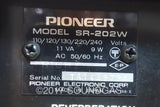 Pioneer SR-202W - 240v 1/4" Jack Modded