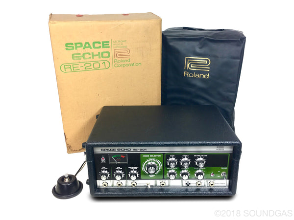 Roland RE-201 Space Echo - Mint, Boxed, Accessories