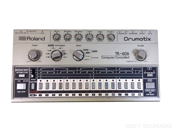 Roland TR-606 Computer Controlled Drumatix
