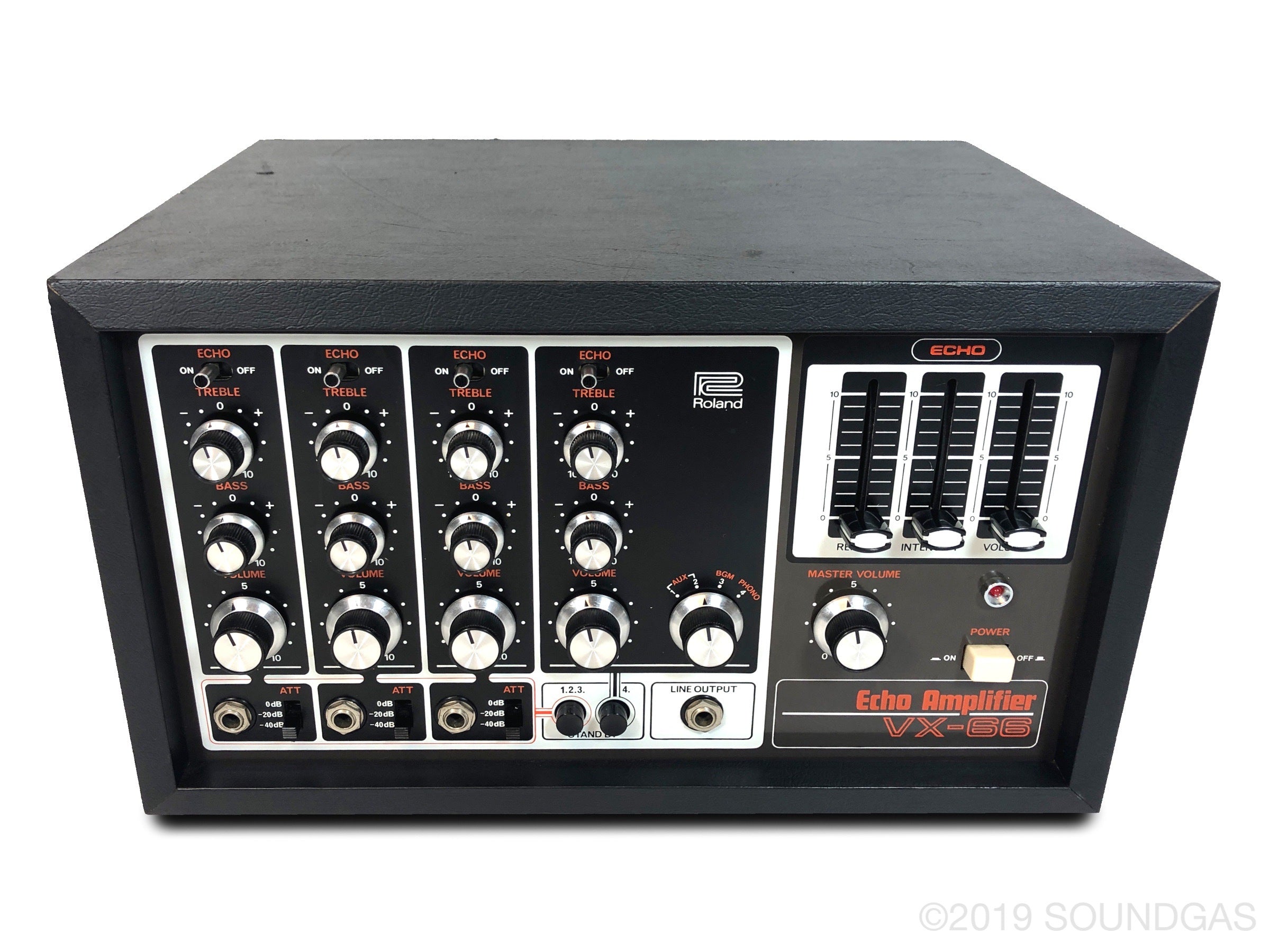 Roland VX-66 Echo mixer Vintage - YouTube