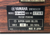 Yamaha CS-40M